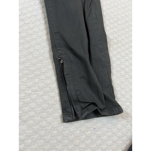 Rag & Bone Jeans For Intermix Capri Zipper Hem Slim Skinny | Olive | Size 30 - Picture 4 of 13